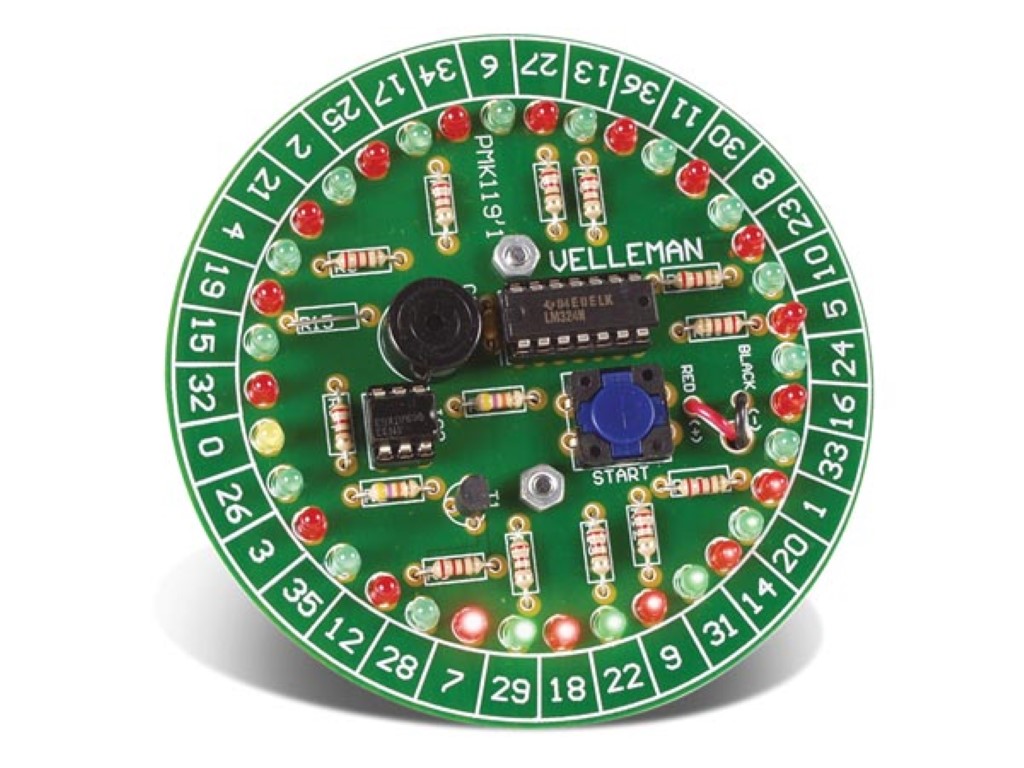 WSG119 – roulette, 37 leds