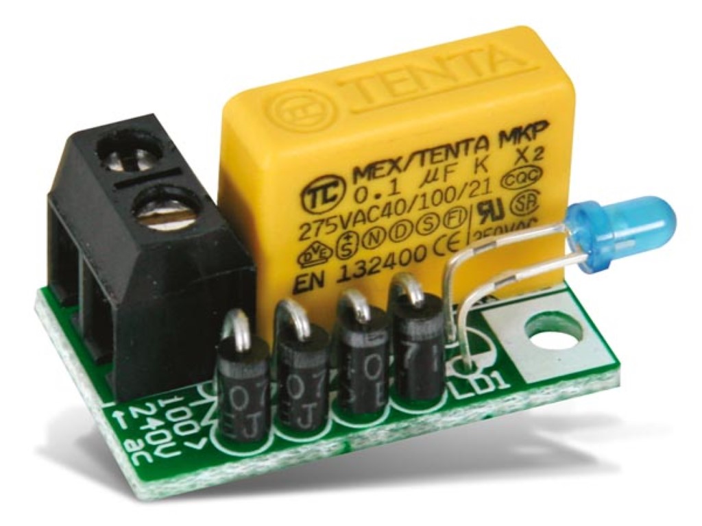 WSL181 – ledmodule voor 230 VAC, blauwe led